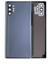 Back Cover Glass With Camera Lens Compatible For Samsung Galaxy Note 10 Plus / 5G (No Logo) (Aftermarket Plus) (Aura Black)