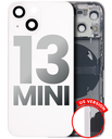 Back Housing W/ Small Components Pre-Installed Compatible For iPhone 13 Mini (US Version) (Used OEM Pull: Grade C) (Starlight)
