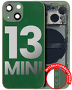 Back Housing W/ Small Components Pre-Installed Compatible For iPhone 13 Mini (International Version) (Used OEM Pull: Grade B) (Green)