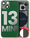 Back Housing W/ Small Components Pre-Installed Compatible For iPhone 13 Mini (US Version) (Used OEM Pull: Grade B) (Green)