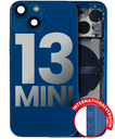 Back Housing W/ Small Components Pre-Installed Compatible For iPhone 13 Mini (International Version) (Used OEM Pull: Grade B) (Blue)