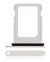 Single Sim Card Tray Compatible For iPhone 12 Mini / 13 Mini (White)