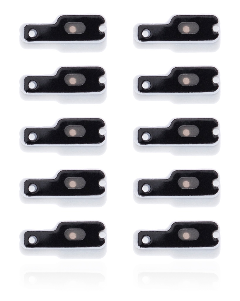 Flash Light / Power Flex Bracket With Microphone Mesh Compatible For iPhone 12 Pro Max (10 Pack)