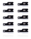 Flash Light / Power Flex Bracket With Microphone Mesh Compatible For iPhone 12 Pro Max (10 Pack)
