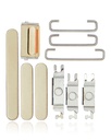 Hard Buttons (Power / Volume / Switch) Compatible For iPhone 12 Pro / 12 Pro Max (Gold)