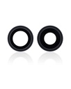 Back Camera Lens With Bracket &amp; Bezel Compatible For iPhone 12 / 12 Mini (Aftermarket Plus) (Black) (10 Pack)