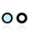 Back Camera Lens With Bracket &amp; Bezel Compatible For iPhone 12 / 12 Mini (Aftermarket Plus) (Green) (10 Pack)