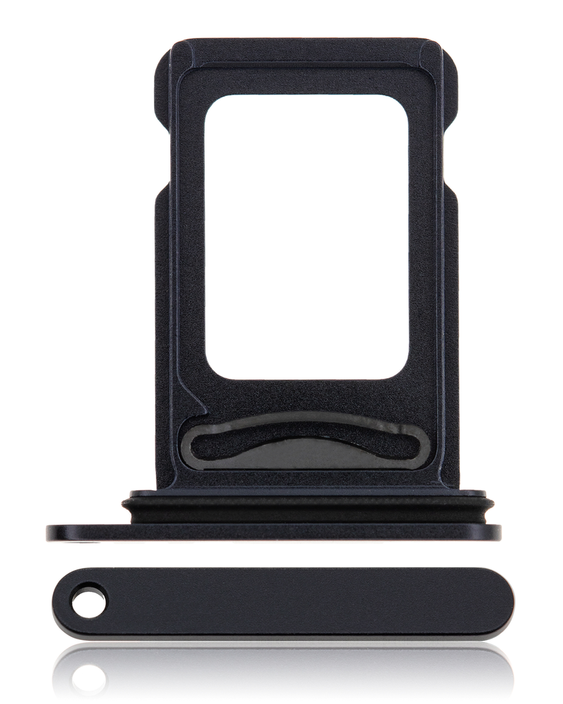 Dual Sim Card Tray Compatible For iPhone 12 (Black)
