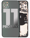 Back Housing W/ Small Components Pre-Installed Compatible For iPhone 11 Pro Max (Used OEM Pull: Grade B) (Midnight Green)