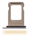 Single Sim Card Tray Compatible For iPhone 11 Pro / 11 Pro Max (Gold)