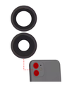 Back Camera Lens With Bracket &amp; Bezel Compatible For iPhone 11 (Black) (Aftermarket Plus)