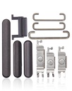 Hard Buttons (Power / Volume / Switch) Compatible For iPhone 11 (Black)