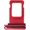 Single Sim Card Tray Compatible For iPhone 11 (Red)