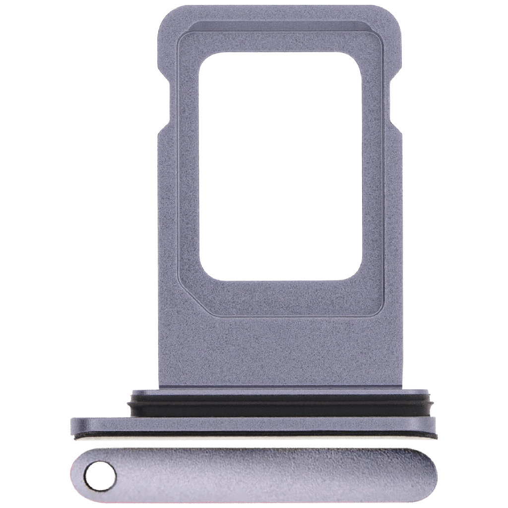 Single Sim Card Tray Compatible For iPhone 11 (Purple)