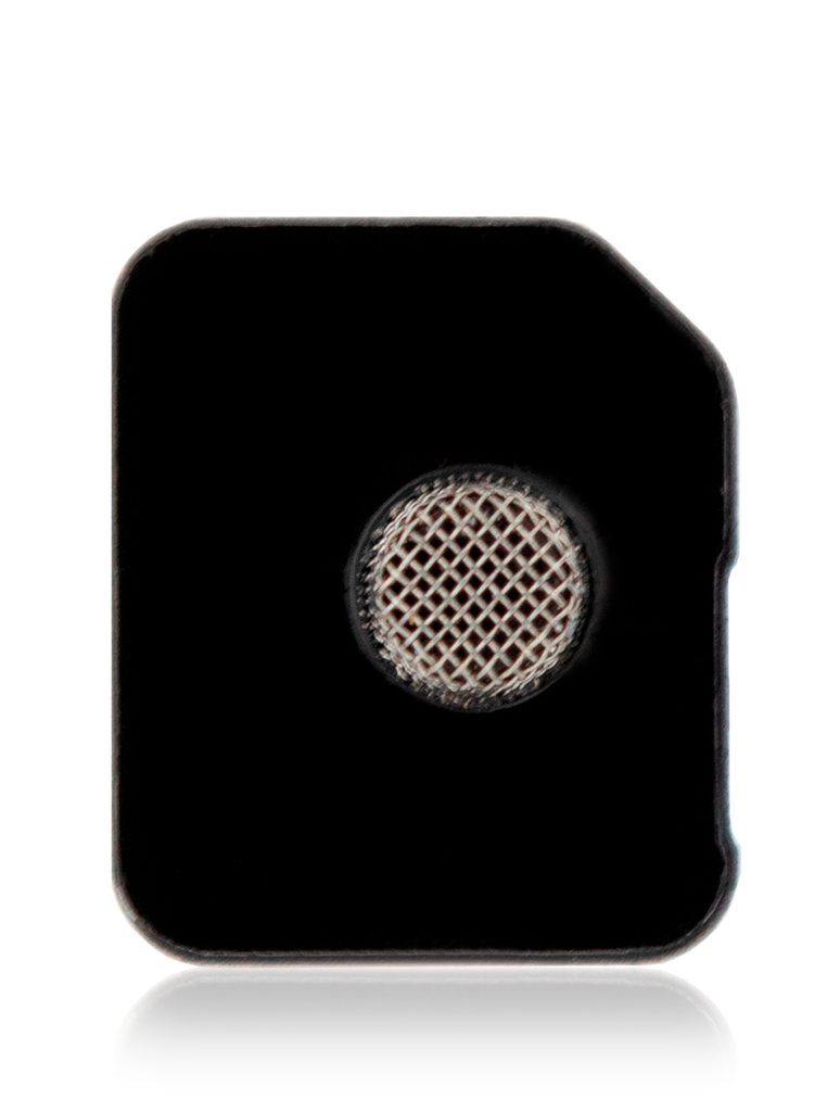 Flash Light / Power Flex Bracket With Microphone Mesh Compatible For iPhone 11 Pro (Silver) (10 Pack)