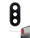 Back Camera Lens With Bracket &amp; Bezel Compatible For iPhone XS / XS Max (Gold) (Real Sapphire l Premium) (10 Pack)