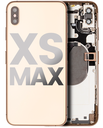 Back Housing W/ Small Components Pre-Installed Compatible For iPhone XS Max (Used OEM Pull: Grade A) (Gold)