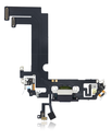 Charging Port Flex Cable Compatible For iPhone 12 Mini (Aftermarket Plus) (Black)