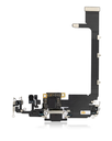 Charging Port Flex Cable With Board Compatible For iPhone 11 Pro Max (Premium) (Space Gray)