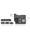 Loudspeaker / Mic Mesh Compatible For iPhone 11 Pro Max (Black) (10 Pack)
