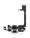 Charging Port Flex Cable With Board Compatible For iPhone 11 Pro (Used OEM Pull) (Space Gray)