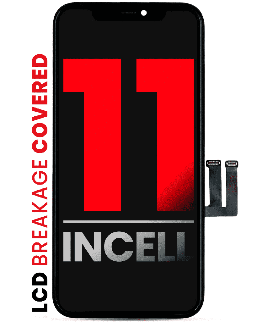 LCD Assembly With Steel Plate Pre-Installed Compatible For iPhone 11 (Aftermarket Pro: XO7 / Incell)