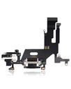 Charging Port Flex Cable Compatible For iPhone 11 (Aftermarket Plus) (Black)