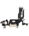 Charging Port Flex Cable Compatible For iPhone 11 (Premium) (White)