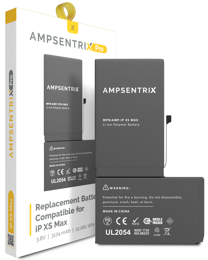 Replacement Battery Compatible For iPhone XS Max (AmpSentrix Pro)