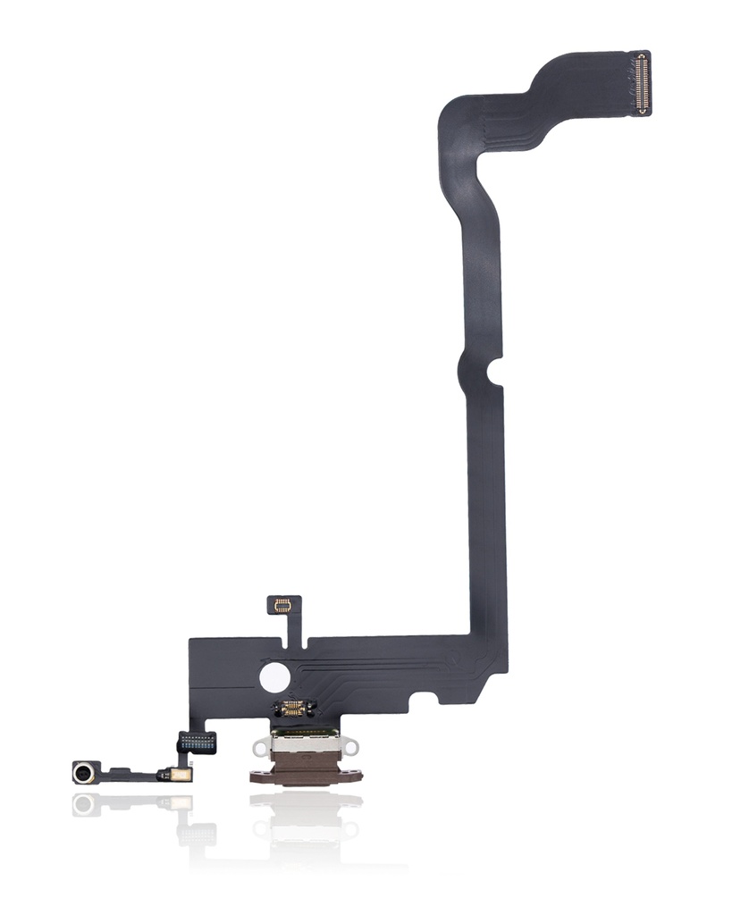 Charging Port Flex Cable Compatible For iPhone XS Max (Aftermarket) (Gold)