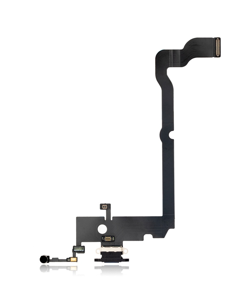 Charging Port Flex Cable Compatible For iPhone XS Max (Premium) (Space Gray)