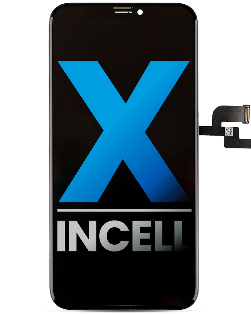 LCD Assembly Compatible For iPhone X (Aftermarket : AQ7 / Incell)