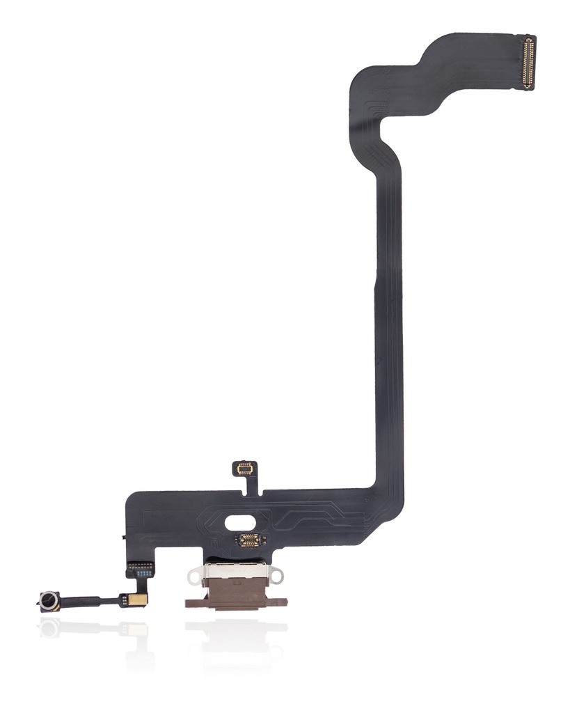 Charging Port Flex Cable Compatible For iPhone XS (Aftermarket) (Gold)