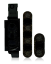 Loudspeaker / Mic Mesh Compatible For iPhone XS (Gold) (10 Pack)