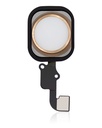 Home Button With Flex Compatible For iPhone 6 / 6 Plus (Gold)