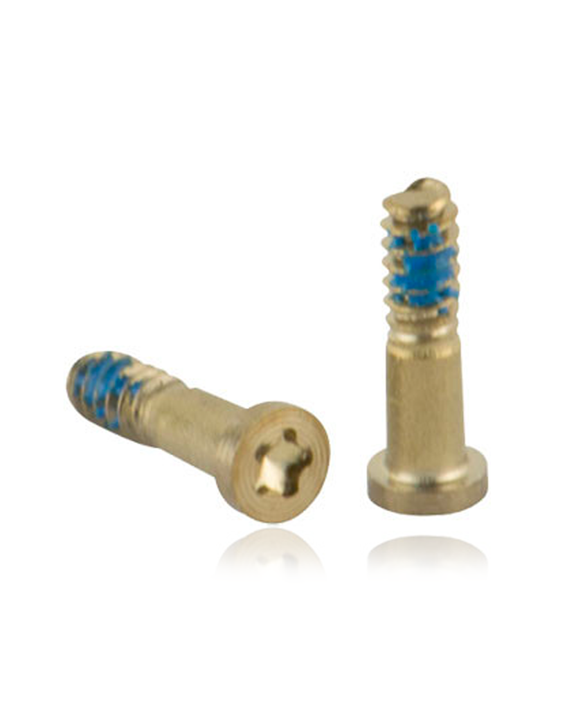 Bottom Screws Compatible For iPhone 5S (Gold) (100 Pack)