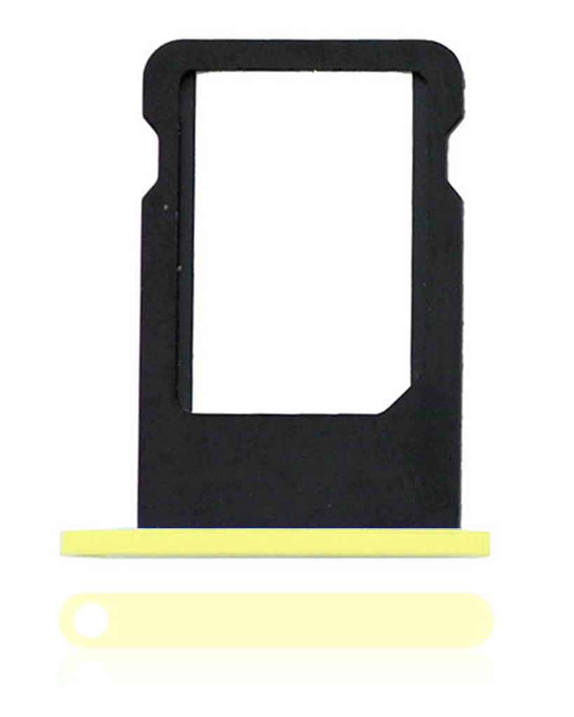 Sim Card Tray Compatible For iPhone 5C (Yellow)