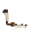 Charging Port Cable Compatible For iPhone 4 (GSM) (White)