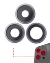 Back Camera Lens With Bracket &amp; Bezel Compatible For iPhone 13 Pro / 13 Pro Max (Aftermarket Plus) (Graphite)