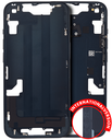 Mid-Frame Housing With Power And Volume Button Compatible For iPhone 14 (International Version) (Aftermarket Plus) (Midnight)