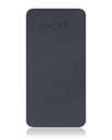Screen Pad Compatible For iPhone 14 (Black Mat)