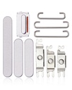 Hard Buttons (Power / Volume / Switch) Compatible For iPhone 14 / 14 Plus (Purple)