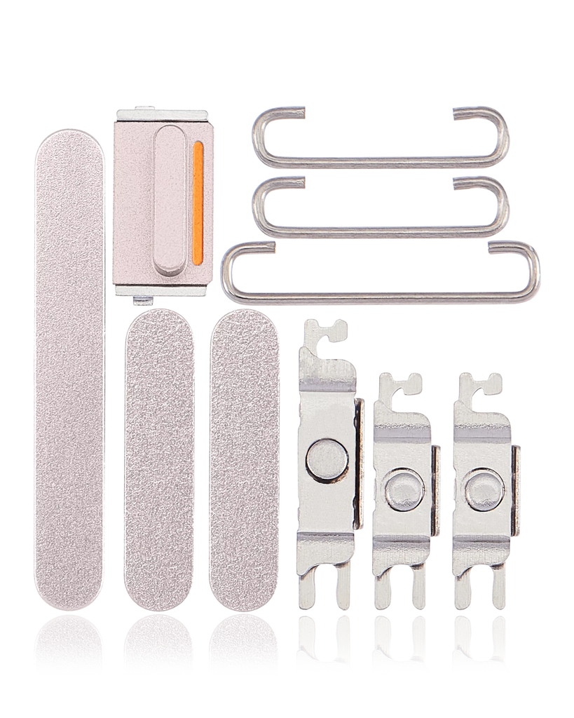 Hard Buttons (Power / Volume / Switch) Compatible For iPhone 14 / 14 Plus (Starlight)