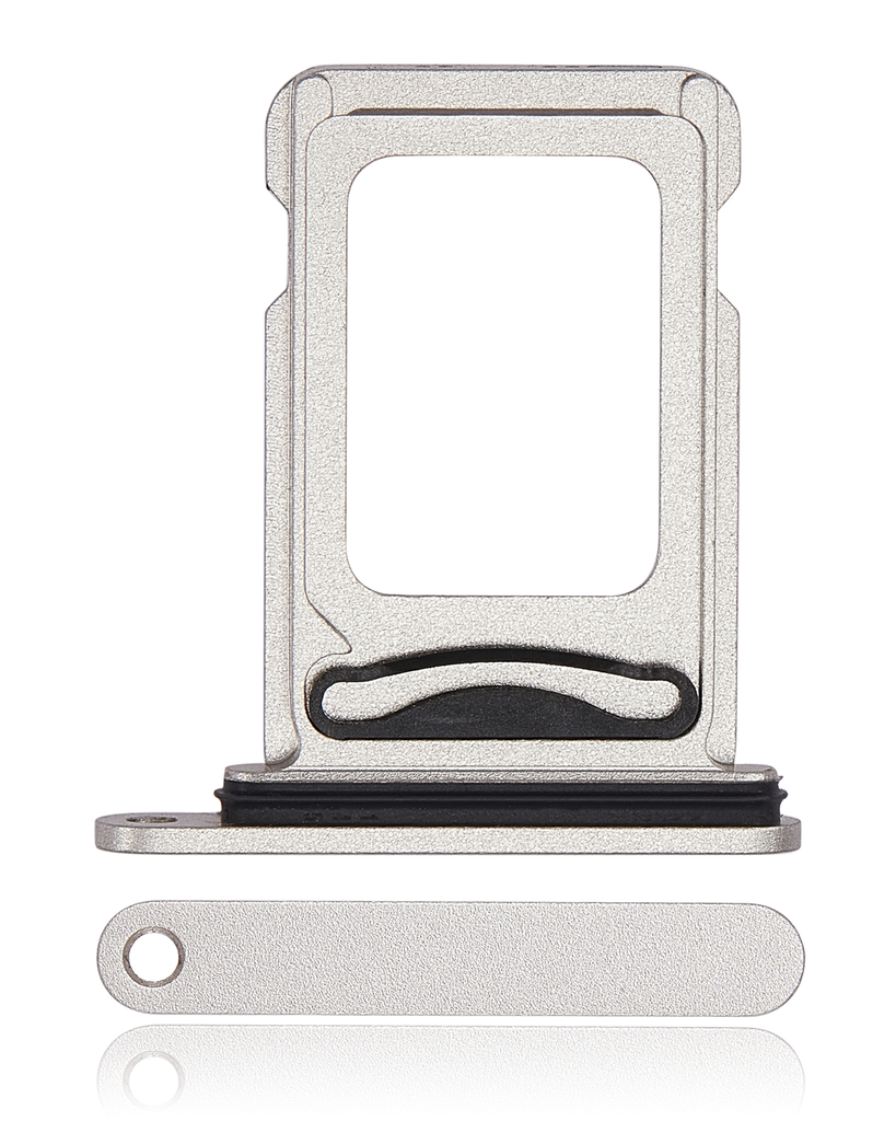 Dual Sim Card Tray Compatible For iPhone 14 / 14 Plus (Starlight)