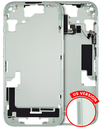 Mid-Frame Housing With Power And Volume Button Compatible For iPhone 15 (US Version) (Used OEM Pull: Grade A) (Green)