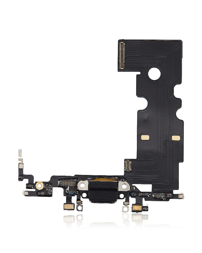 Charging Port Flex Cable Compatible For iPhone SE (2020) (Aftermarket Plus) (Space Gray)