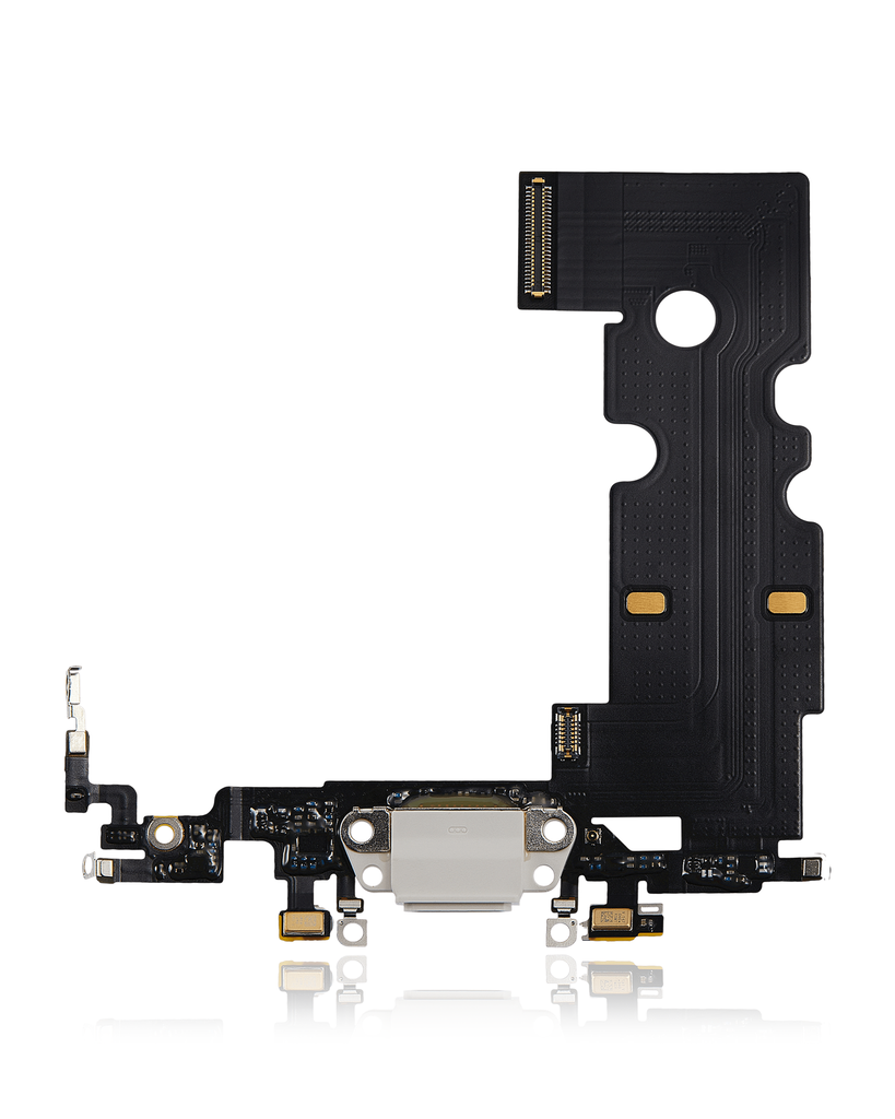 Charging Port Flex Cable Compatible For iPhone SE (2020) (Premium) (White)