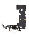 Charging Port Flex Cable Compatible For iPhone SE (2020) (Premium) (Black)