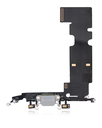 Charging Port Flex Cable Compatible For iPhone 8 Plus (Premium) (Silver)