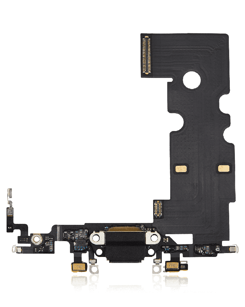 Charging Port Flex Cable Compatible For iPhone 8 (Premium) (Space Gray)
